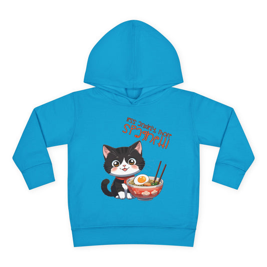Cute Cat Toddler Hoodie, Adorable Fleece Pullover, Kids Gift, Cozy Winter Wear, Funny Animal Apparel, Cat Lover Hoodie, Cute Toddler Outfits