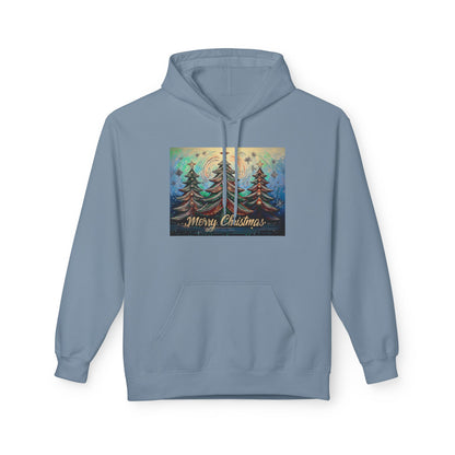 Cozy Christmas Hoodie, Unisex Holiday Sweatshirt, Fleece Pullover for Winter Gifting, Merry Christmas Apparel, Warm Festive Wear