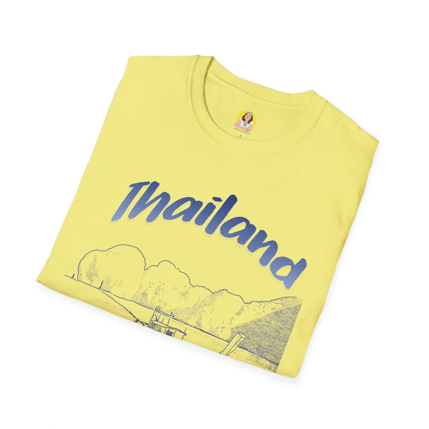 Thailand Adventure Unisex Softstyle T-Shirt - Travel Tee, Summer Vibes, Wanderlust Gift, Casual Wear, Birthday Present