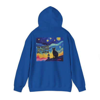 Cozy Cat-Themed Hoodie - Inspirational Quote for Cat Lovers, Ideal for Gifts, Birthdays, and Cozy Nights In, Nature Lounge Wear