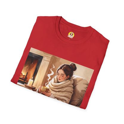 Cozy Peace Unisex T-Shirt - Perfect Gift for Winter, Relaxation, Self-Care Days, Home Decor Lovers, Cozy Vibes