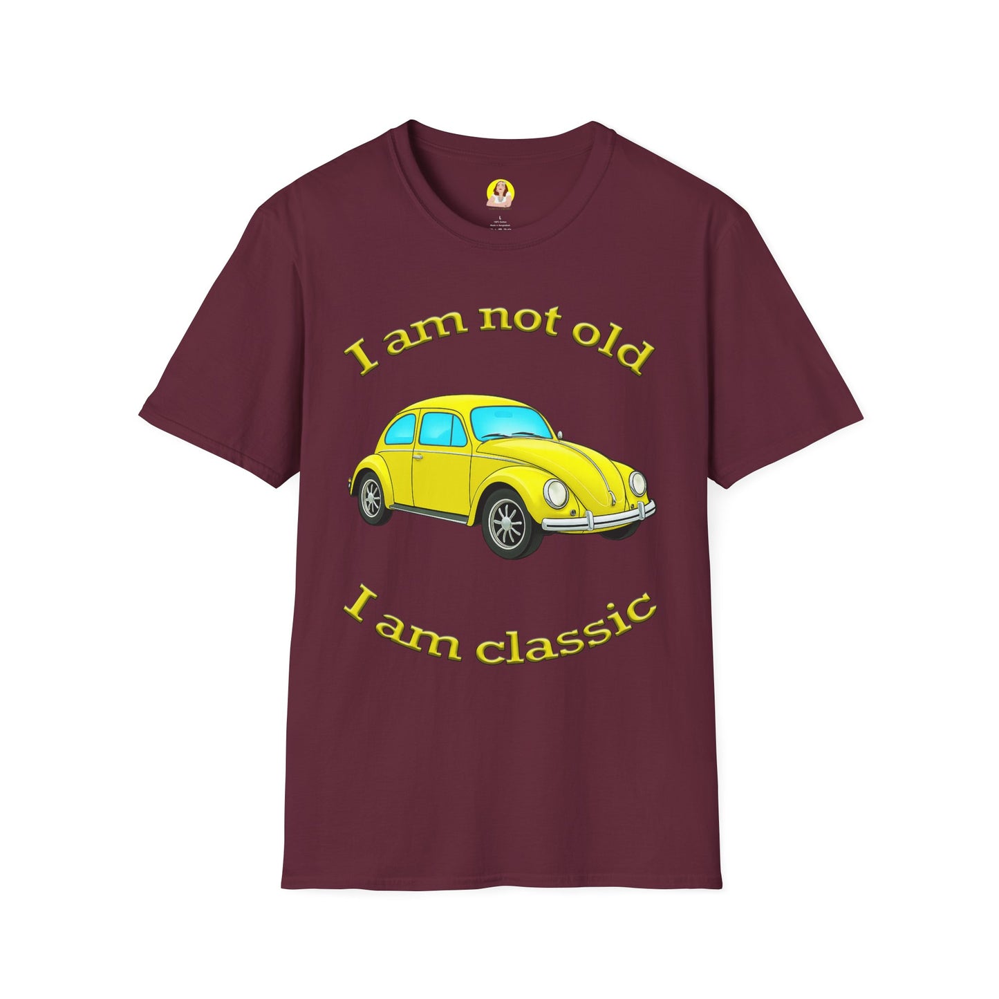 Classic Car Humor T-Shirt, Funny Gift for Father's Day, Retro Tee, Vintage Car Shirt, Birthday Present, Classic Style Apparel