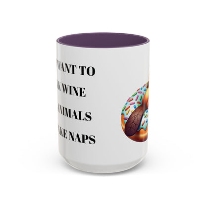 Cute Beaver Donut Coffee Mug - Fun Gift for Animal Lovers
