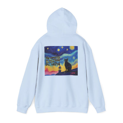 Cozy Cat-Themed Hoodie - Inspirational Quote for Cat Lovers, Ideal for Gifts, Birthdays, and Cozy Nights In, Nature Lounge Wear