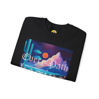 Inspirational Art Sweatshirt, Cozy Crewneck for All Seasons, Motivational Gift, Unique Statement Piece, Ideal for Everyday Wear