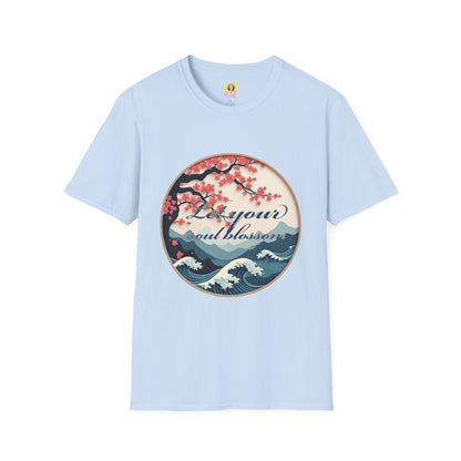 Cherry Blossom Graphic T-Shirt, Floral Tee for Nature Lovers, Spring Fashion, Travel Souvenir, Gift for Her