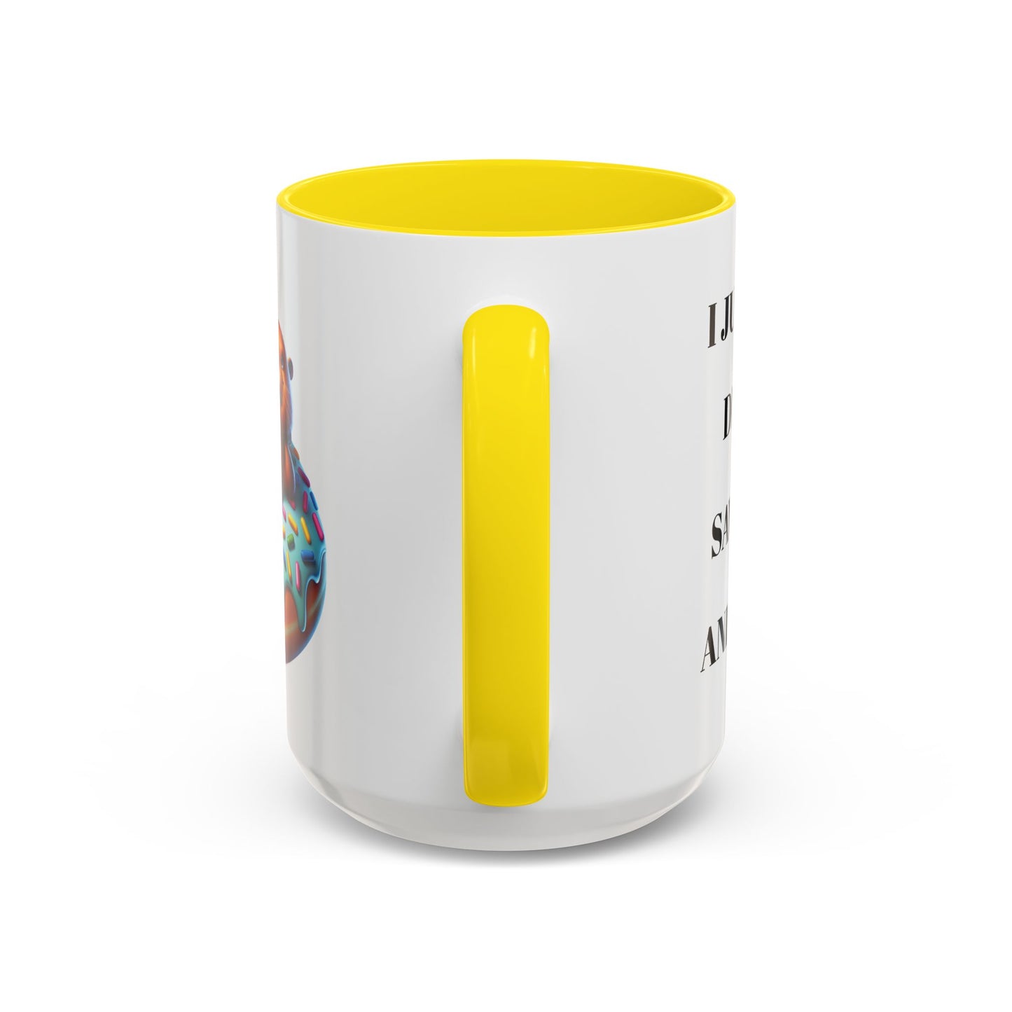 Cute Beaver Donut Coffee Mug - Fun Gift for Animal Lovers