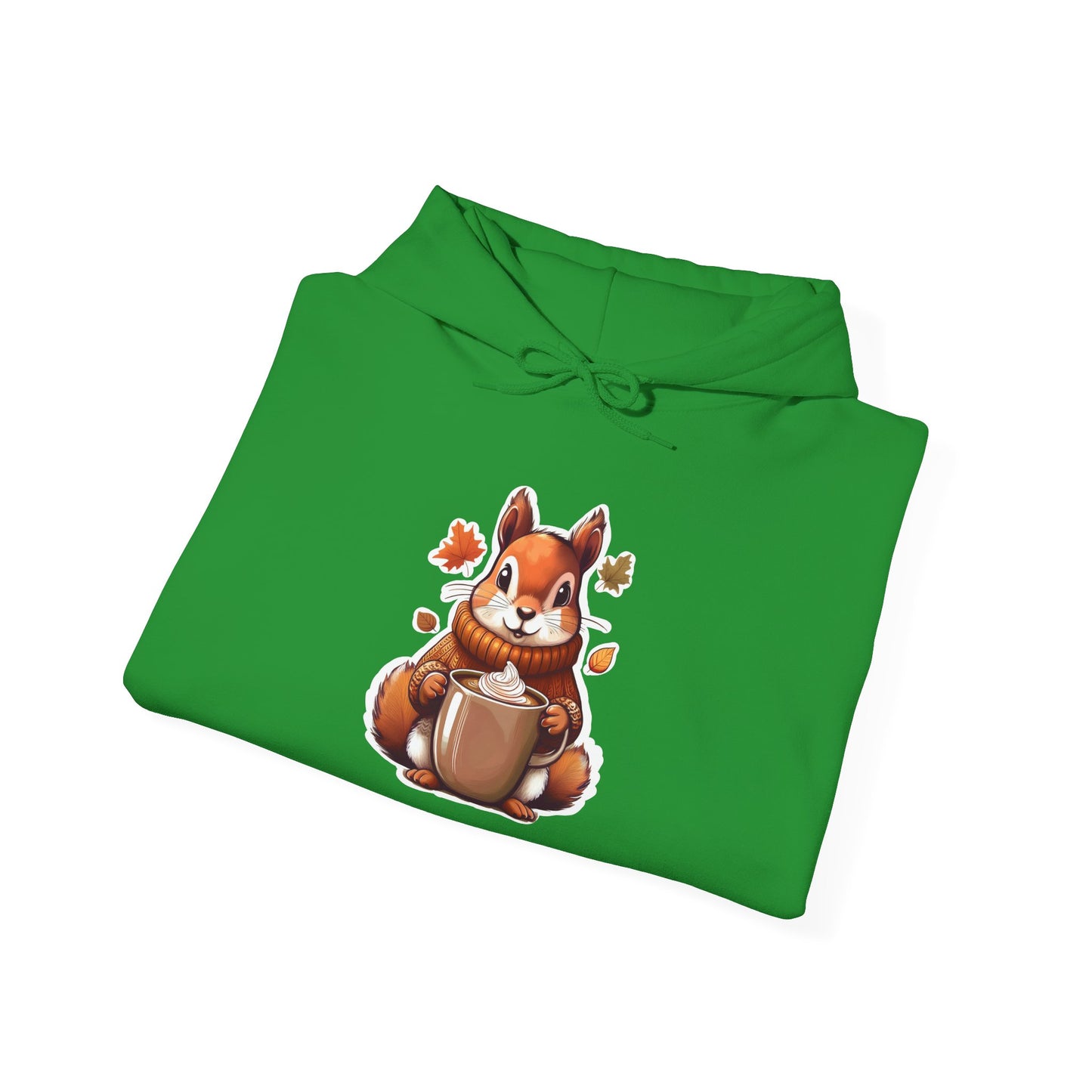 Cute Squirrel Hoodie, Cozy Sweatshirt for Animal Lovers, Fall Fashion, Gift for Friends, Cute Casual Wear, Unisex Sweater