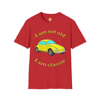Classic Car Humor T-Shirt, Funny Gift for Father's Day, Retro Tee, Vintage Car Shirt, Birthday Present, Classic Style Apparel