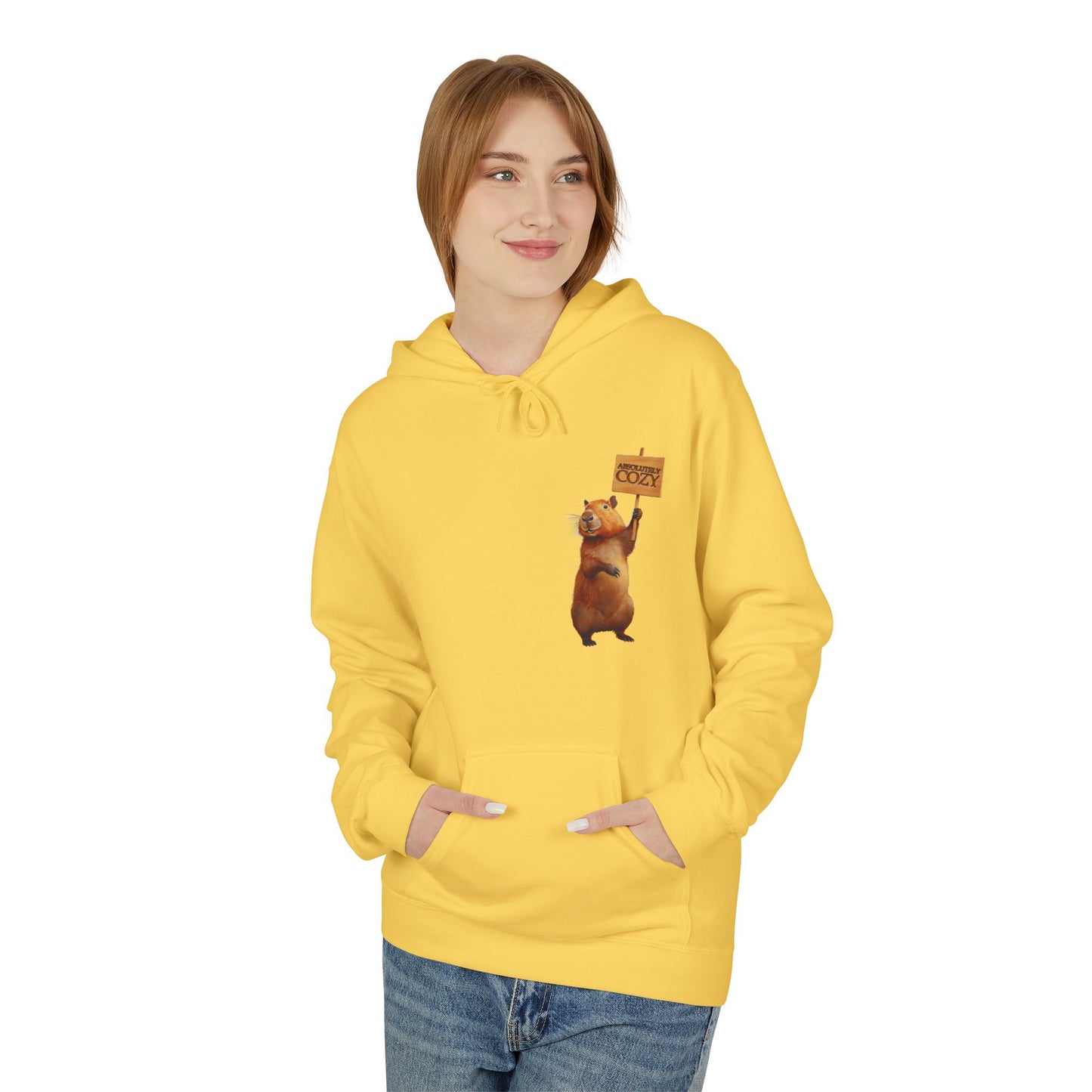 Hoodie - Capibara, absolutely cozy