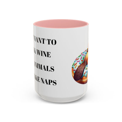 Cute Beaver Donut Coffee Mug - Fun Gift for Animal Lovers