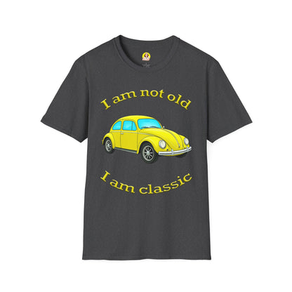 Classic Car Humor T-Shirt, Funny Gift for Father's Day, Retro Tee, Vintage Car Shirt, Birthday Present, Classic Style Apparel