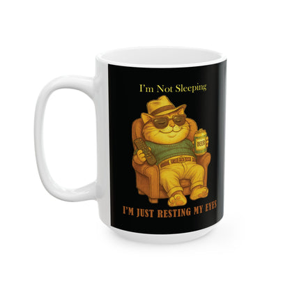 Funny Ceramic Mug with Cute Design, Great Gift for Coffee Lovers, Birthday Present, Holiday Mug, Kitchen Decor
