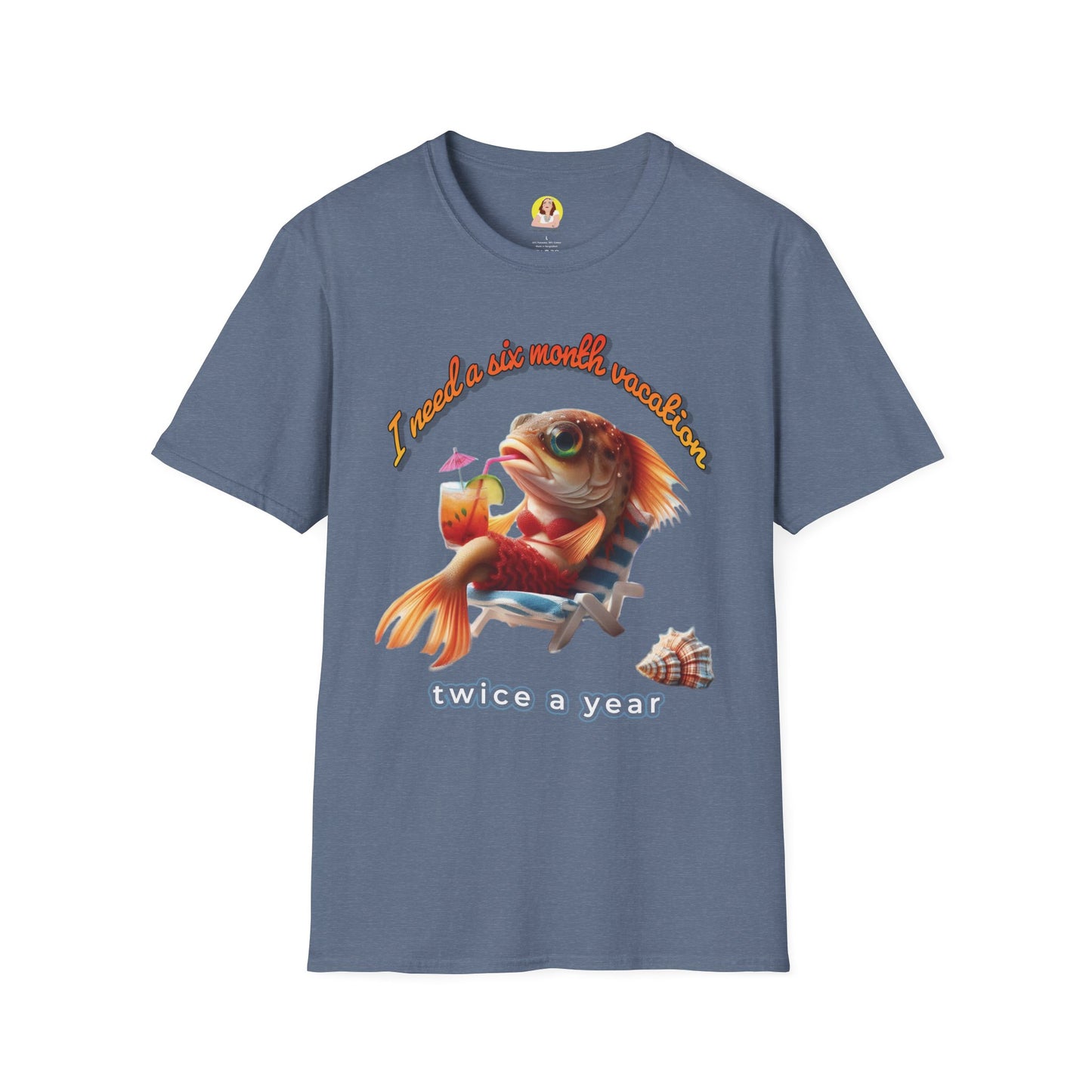 Fun Fish Vacation Unisex T-Shirt - Perfect for Summer Getaways