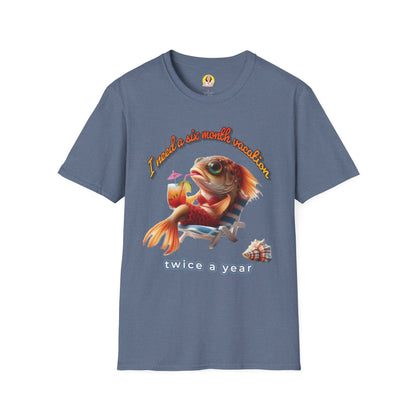 Fun Fish Vacation Unisex T-Shirt - Perfect for Summer Getaways