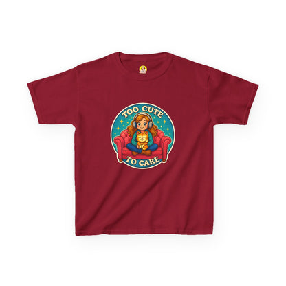 Too Cute Kids Tee, Funny Kids T-Shirt, Cute Child Gift, Birthday Outfit, Fun Children's Apparel, Casual Kids Wear