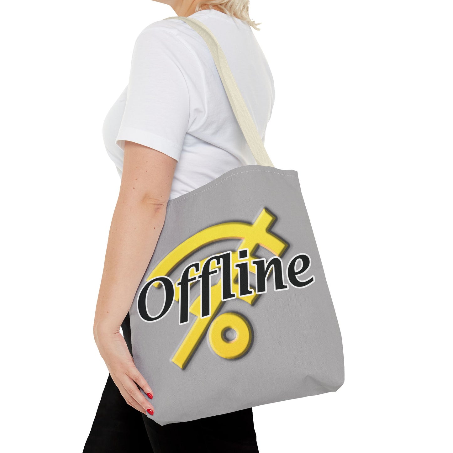 Offline Tote Bag - Stylish & Functional, Perfect for Everyday Use, Gifts, Shopping, Summer Outings, and Tech Lovers