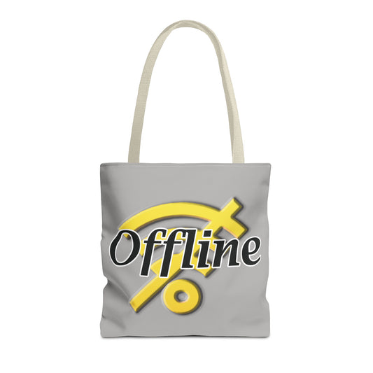 Offline Tote Bag - Stylish & Functional, Perfect for Everyday Use, Gifts, Shopping, Summer Outings, and Tech Lovers