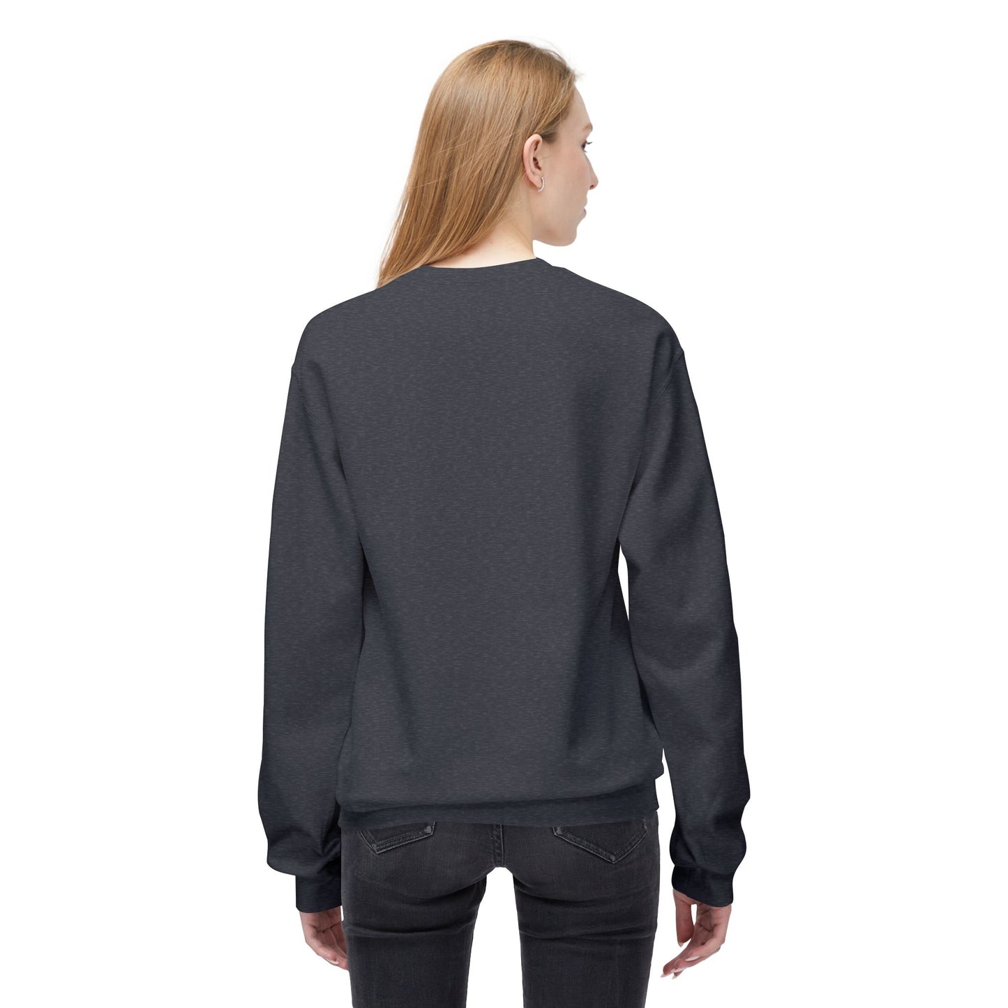 Cozy Quote Crewneck Sweatshirt - "Grace in Simplicity" - Unisex Gift, Casual Wear, Minimalist Style, Cozy Essential, Autumn Layering