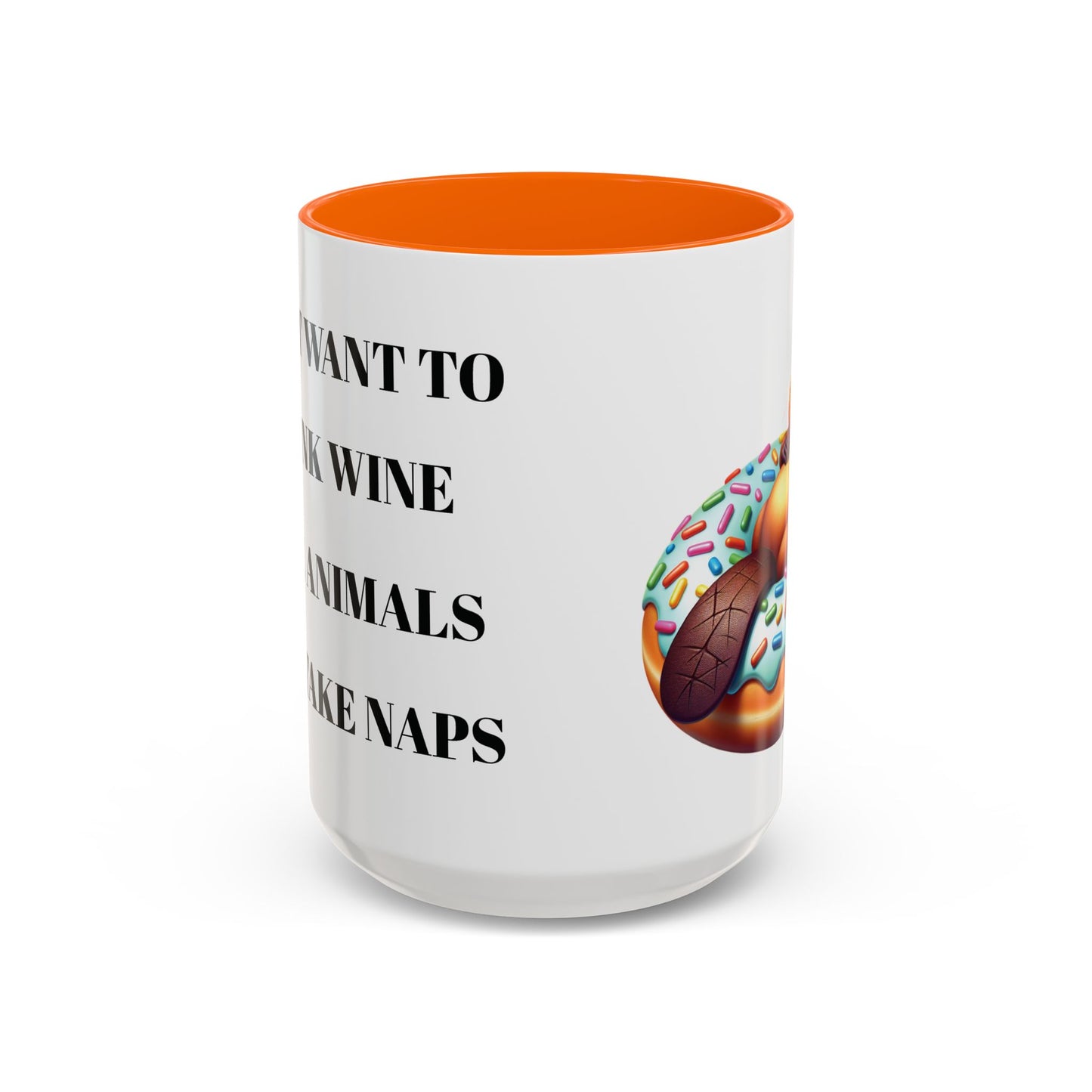 Cute Beaver Donut Coffee Mug - Fun Gift for Animal Lovers