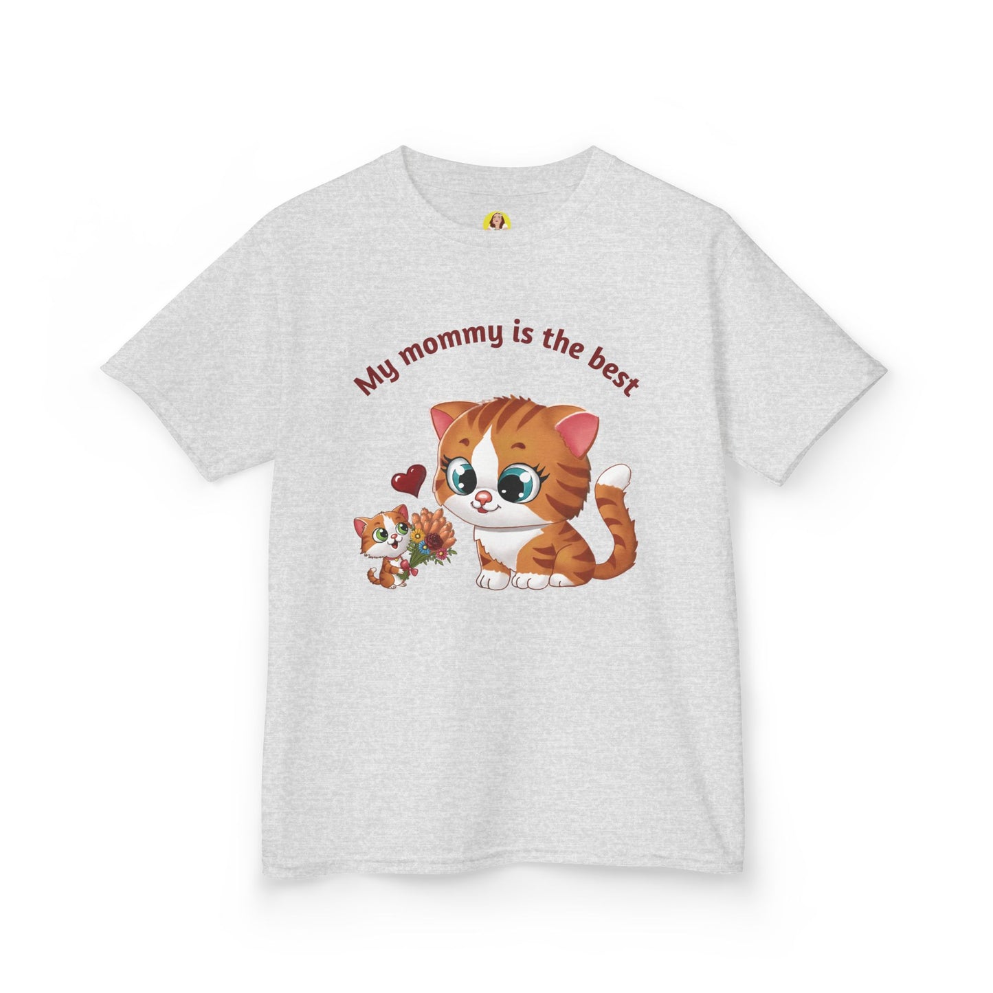 Adorable Kids T-Shirt: 'My Mommy is the Best' Cat Design, Perfect Gift for Mother's Day, Birthday, Everyday Wear, Fun Fashion, Child's Tee