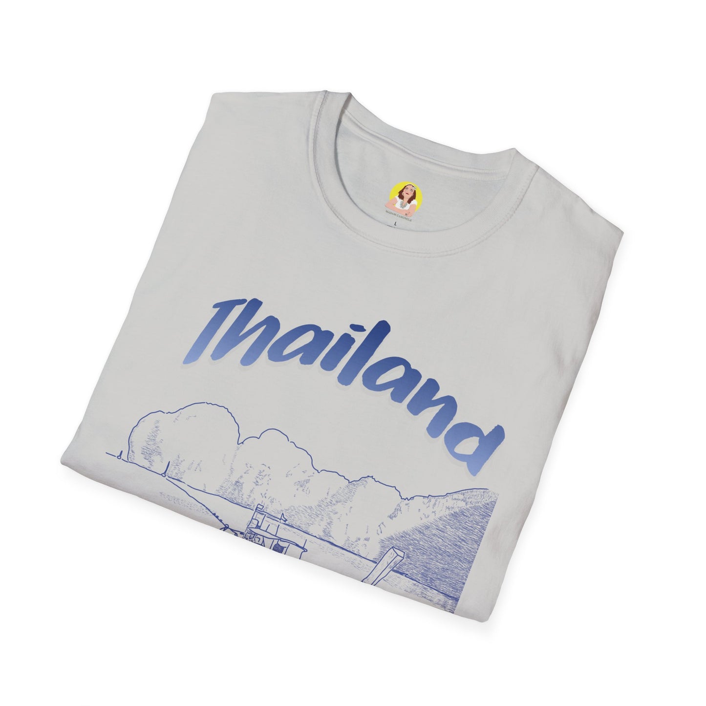 Thailand Adventure Unisex Softstyle T-Shirt - Travel Tee, Summer Vibes, Wanderlust Gift, Casual Wear, Birthday Present