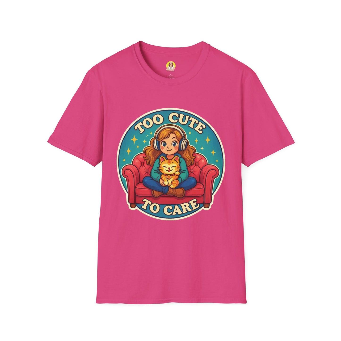 Cute Cat Lover T-Shirt, Gift for Cat Owners, Pet Owners Shirt, Animal Lover Tee, Birthday Gift, Casual Wear