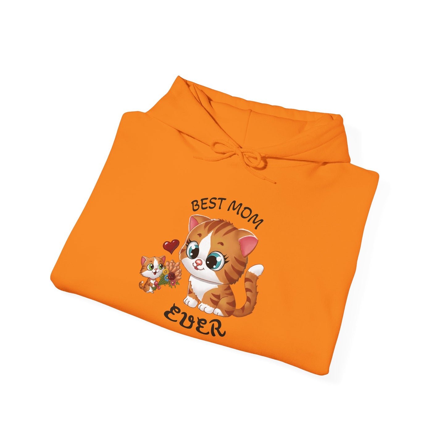 Best Mom Ever Cat Hooded Sweatshirt