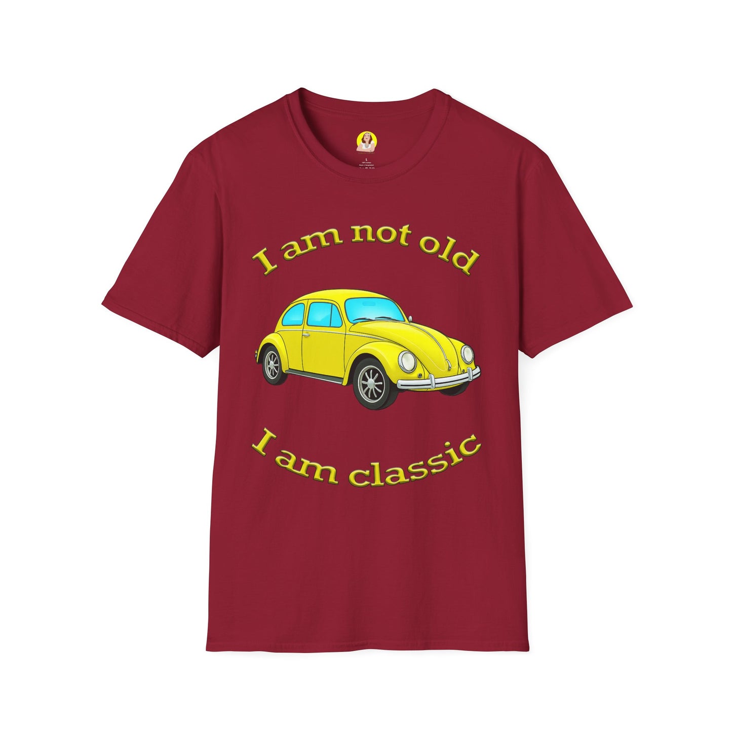 Classic Car Humor T-Shirt, Funny Gift for Father's Day, Retro Tee, Vintage Car Shirt, Birthday Present, Classic Style Apparel
