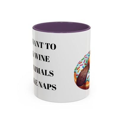 Cute Beaver Donut Coffee Mug - Fun Gift for Animal Lovers