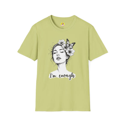 Empowering Floral T-Shirt, Inspirational Shirt, Self-Love Apparel, Gift for Her, Motivational Quote Tee