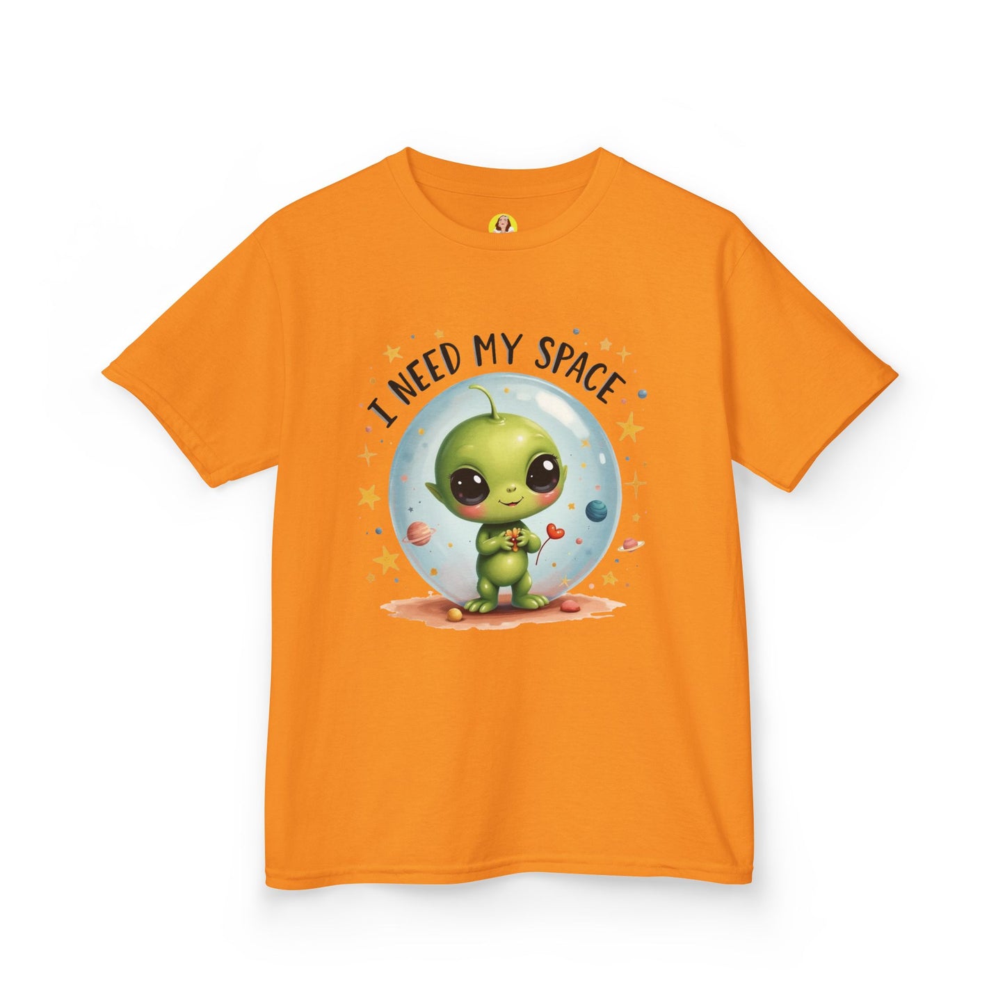 Kids Alien Graphic Tee - I Need My Space, Fun Kids Shirt, Cute Summer Apparel, Gift for Young Explorers, Outer Space Theme