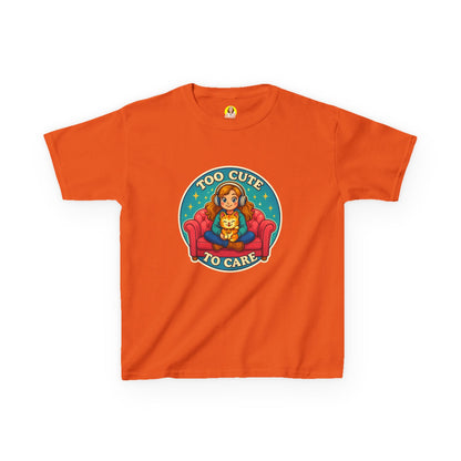 Too Cute Kids Tee, Funny Kids T-Shirt, Cute Child Gift, Birthday Outfit, Fun Children's Apparel, Casual Kids Wear