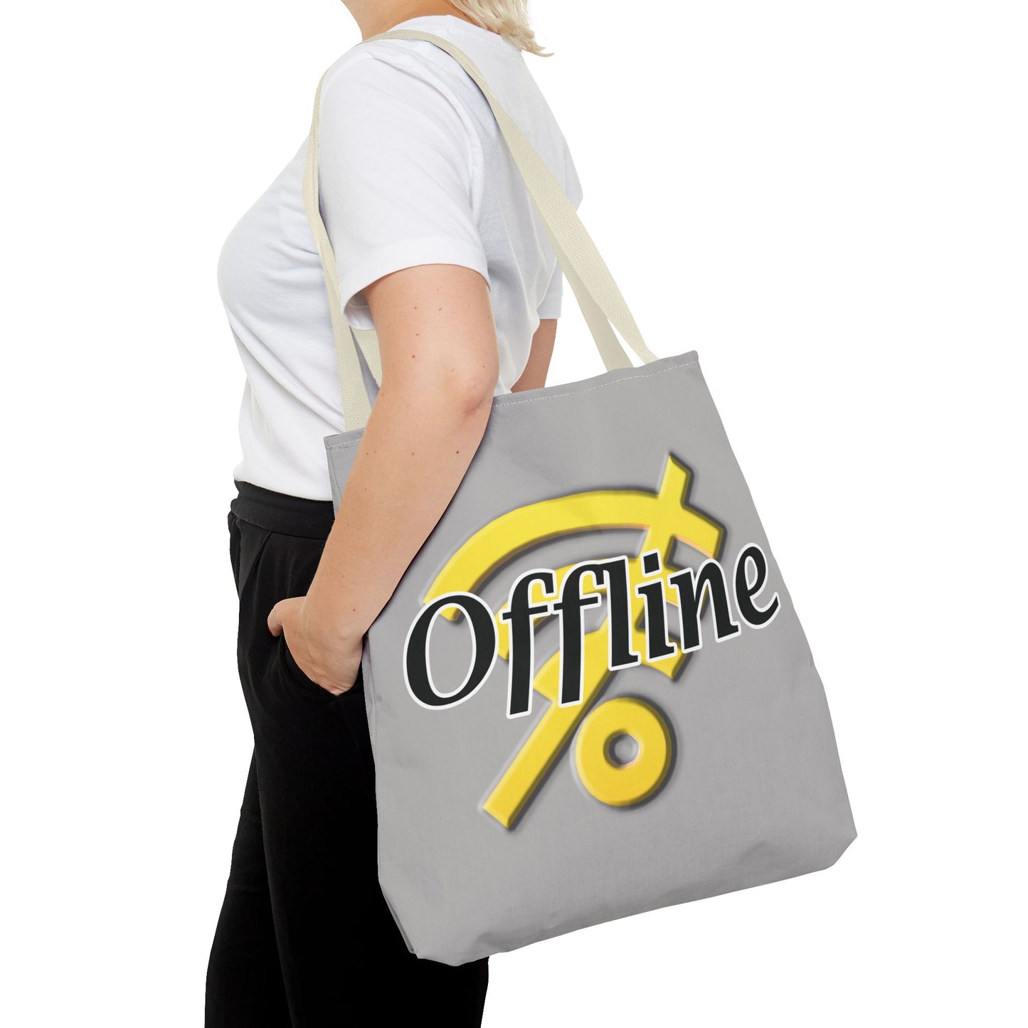 Offline Tote Bag - Stylish & Functional, Perfect for Everyday Use, Gifts, Shopping, Summer Outings, and Tech Lovers
