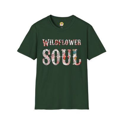 Wildflower Soul Unisex T-Shirt | Nature Lover Gift, Boho Style Tee, Comfortable Fashion, Summer Wear, Festival Outfit