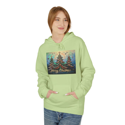 Cozy Christmas Hoodie, Unisex Holiday Sweatshirt, Fleece Pullover for Winter Gifting, Merry Christmas Apparel, Warm Festive Wear