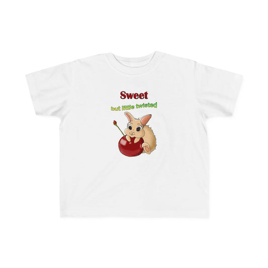 Toddler Tee - Bunny and Cherry Animal T-Shirt