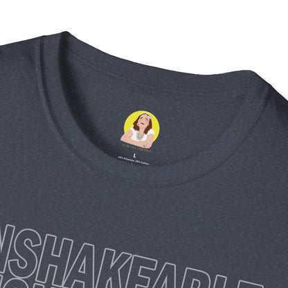 Unshakeable Floral T-Shirt, Motivational Tee, Casual Wear, Gift for Friends, Inspirational Apparel, Summer Fashion