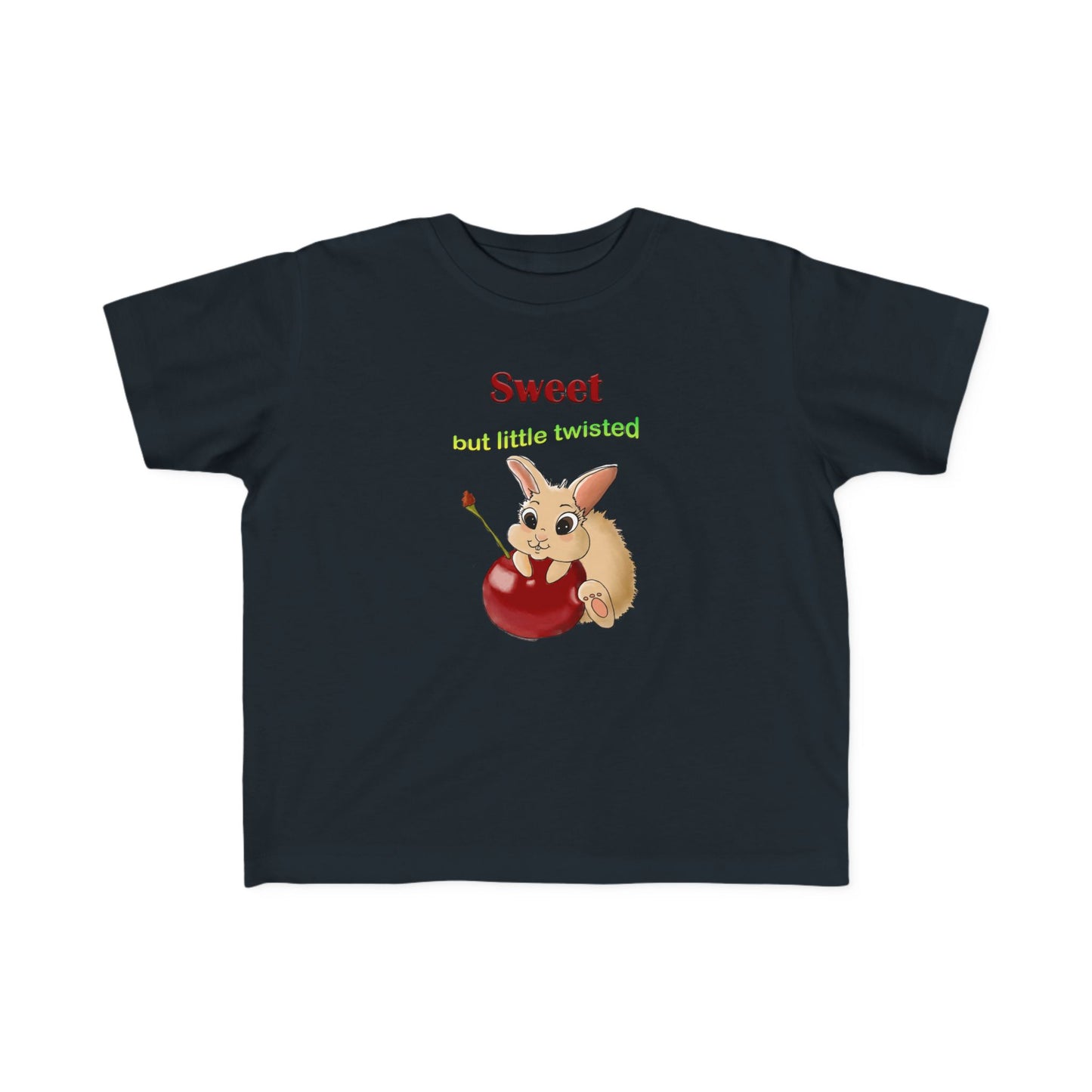 Toddler Tee - Bunny and Cherry Animal T-Shirt