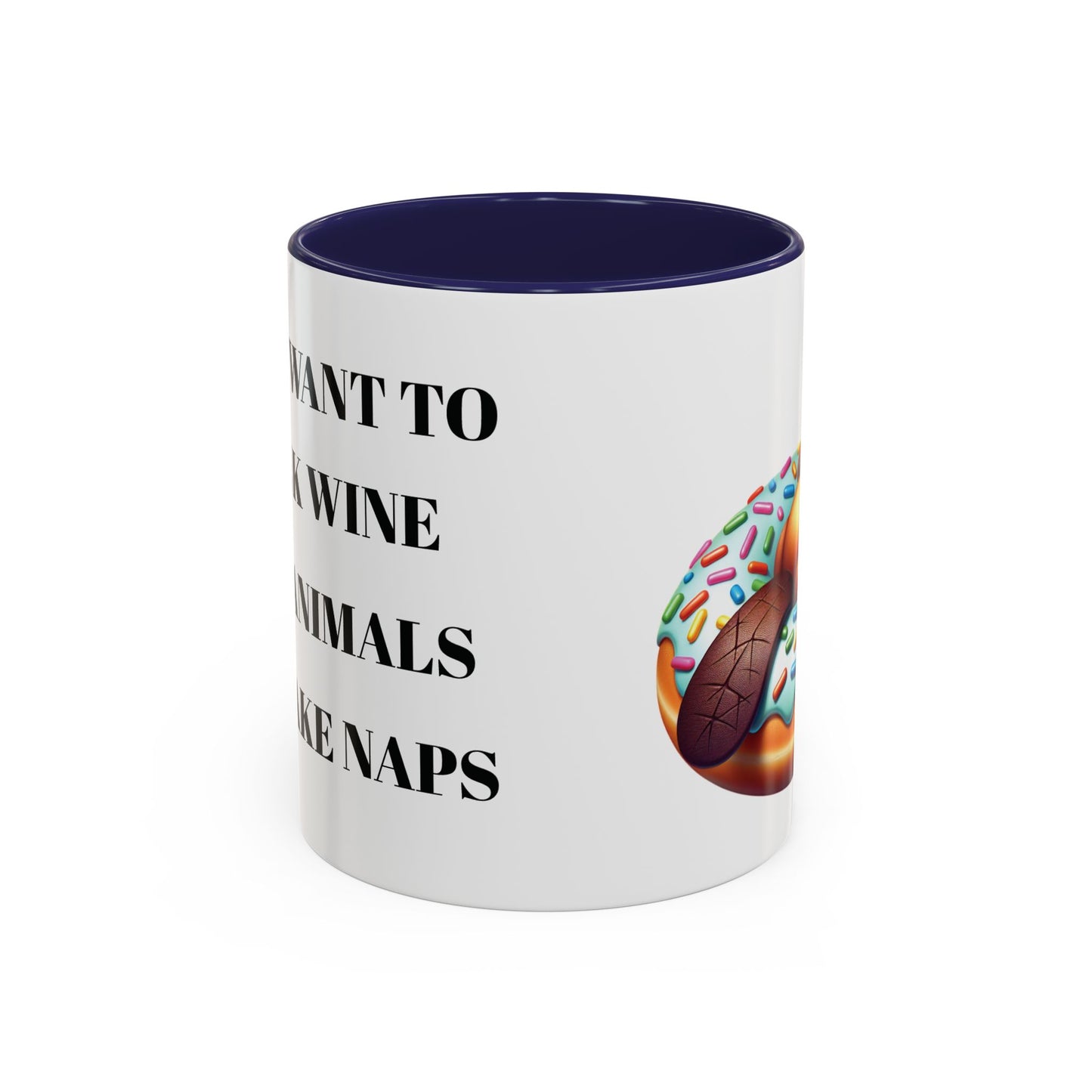 Cute Beaver Donut Coffee Mug - Fun Gift for Animal Lovers