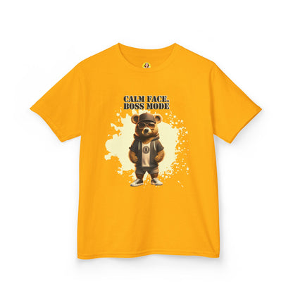 Kids Boss Mode Tee, Cute Kids T-Shirt, Fun Gift for Boys, Colorful Cotton Tee, Playful Apparel for Kids, Birthday Gift Idea
