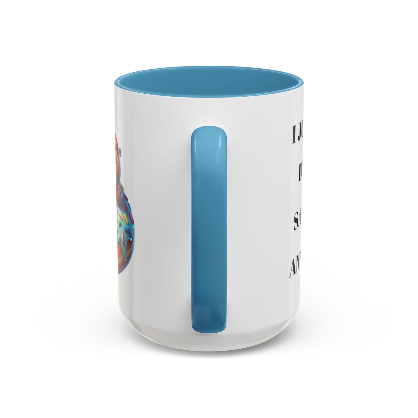 Cute Beaver Donut Coffee Mug - Fun Gift for Animal Lovers