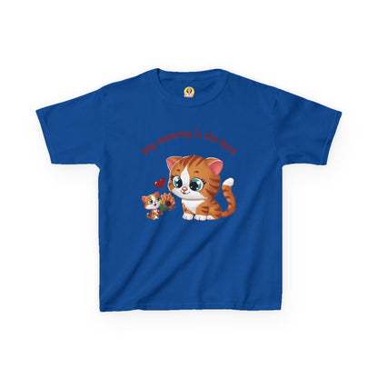 Adorable Kids T-Shirt: 'My Mommy is the Best' Cat Design, Perfect Gift for Mother's Day, Birthday, Everyday Wear, Fun Fashion, Child's Tee