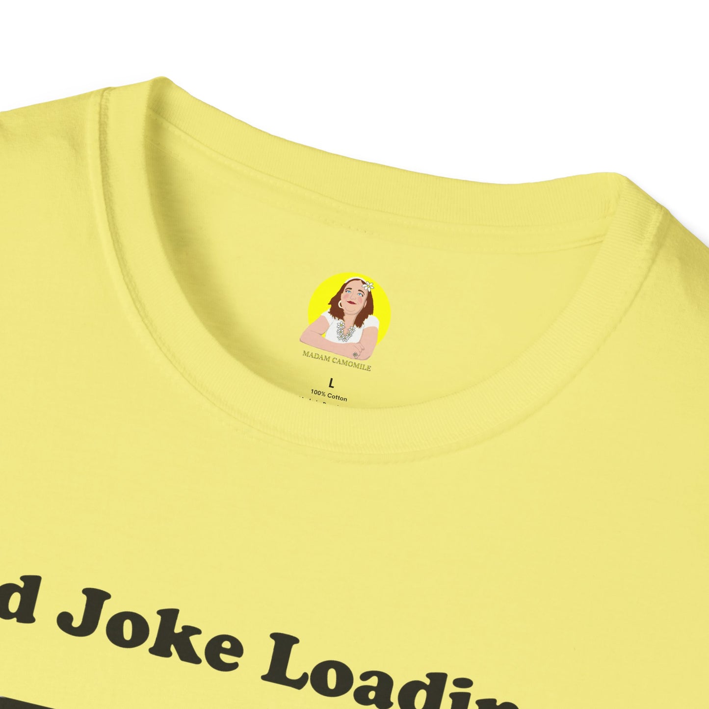 Dad Joke Loading Unisex Softstyle T-Shirt, Funny Gift for Dads, Father's Day Tee, Humor Apparel, Casual Wear