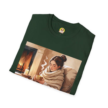 Cozy Peace Unisex T-Shirt - Perfect Gift for Winter, Relaxation, Self-Care Days, Home Decor Lovers, Cozy Vibes