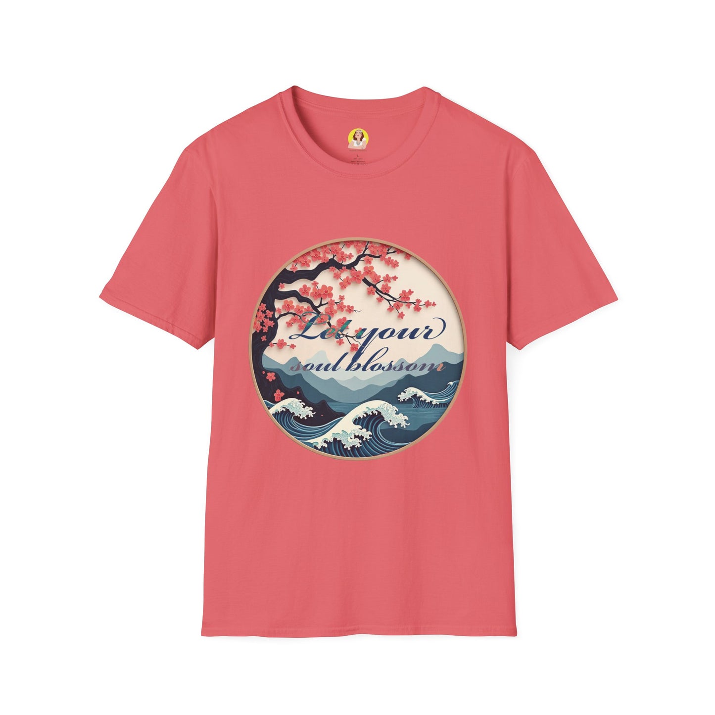 Cherry Blossom Graphic T-Shirt, Floral Tee for Nature Lovers, Spring Fashion, Travel Souvenir, Gift for Her