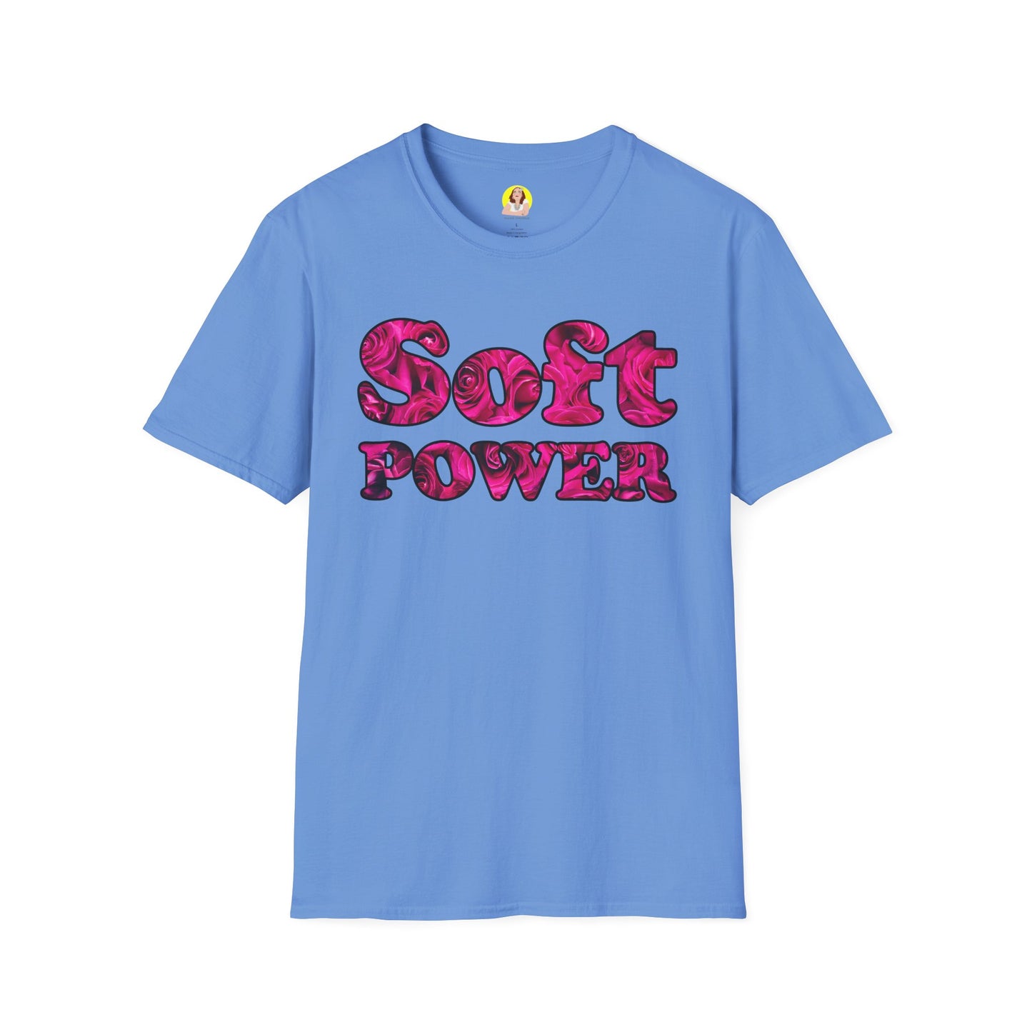 Unisex Softstyle T-Shirt - Soft Power, Casual Tee, Feminist Shirt, Summer Wear, Gift for Her