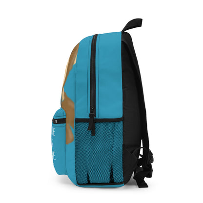 Cozy Bear Backpack with Inspirational Quote - Less Pressure More Hugs | Perfect for Kids, School, Travel, Gifts, Back to School