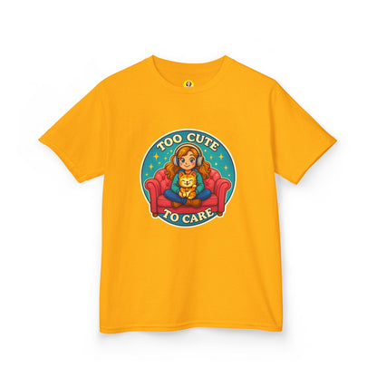 Too Cute Kids Tee, Funny Kids T-Shirt, Cute Child Gift, Birthday Outfit, Fun Children's Apparel, Casual Kids Wear