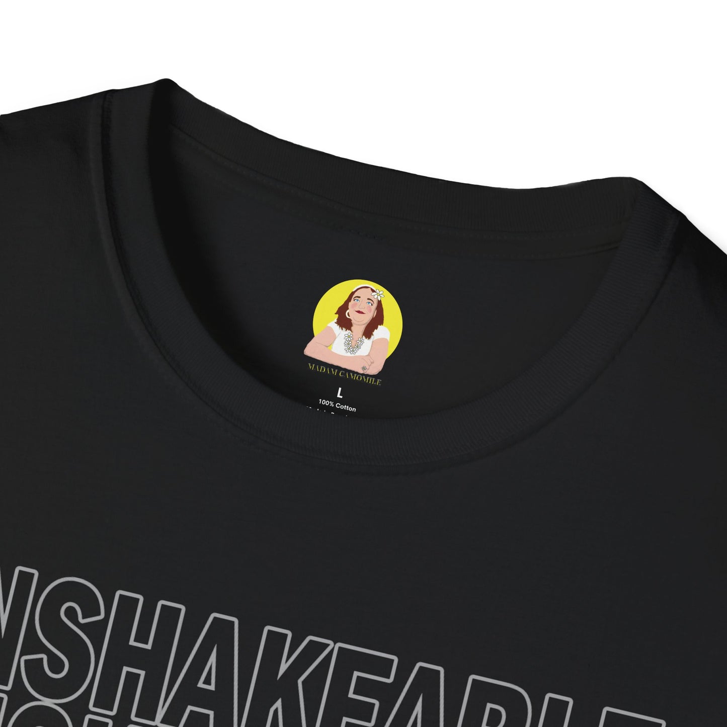 Unshakeable Floral T-Shirt, Motivational Tee, Casual Wear, Gift for Friends, Inspirational Apparel, Summer Fashion